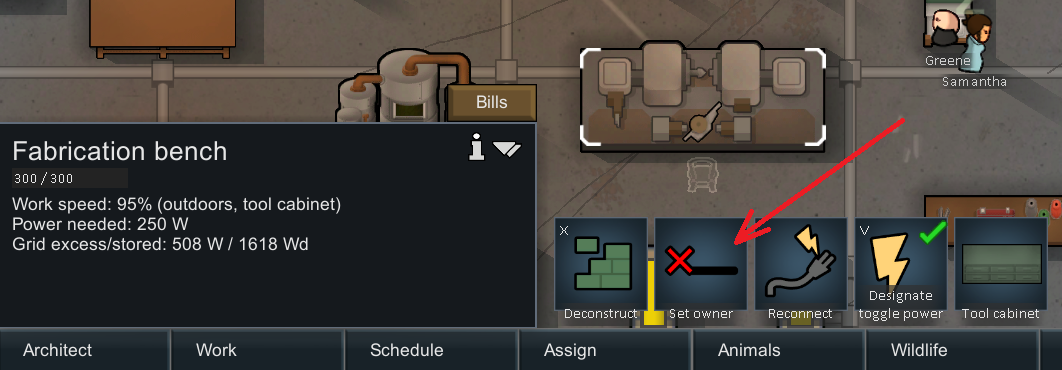 AssignedWorkbenches (Continued)