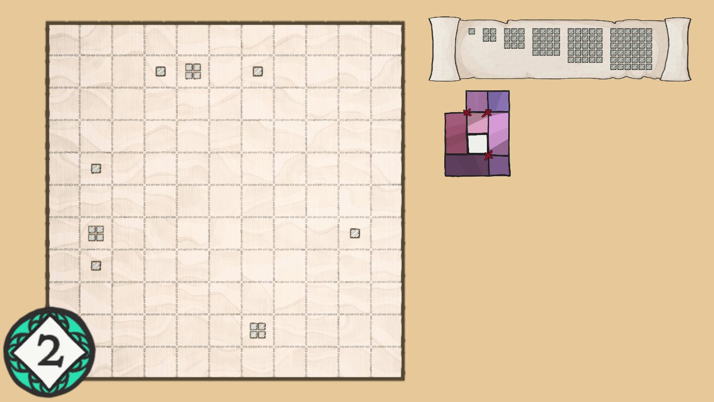 Square Jam With Unique Solutio