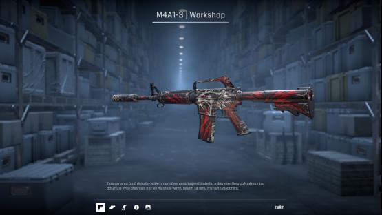 M4A1-S | Crimson Fang