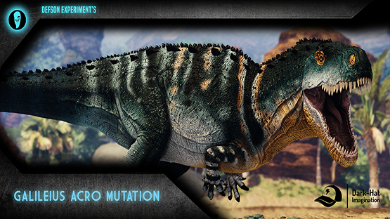 GALILEIUS Acro (Mutation) + Blue Baja Acro skin