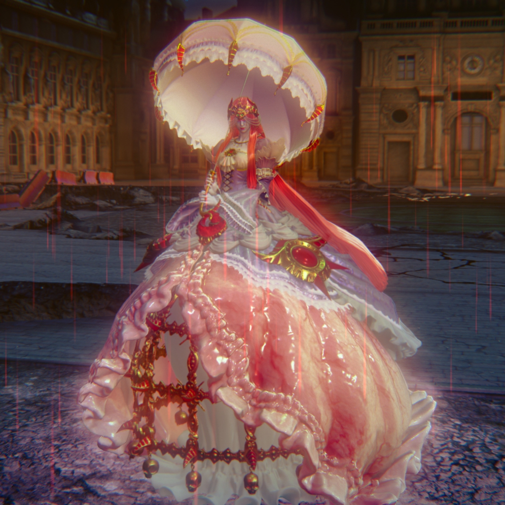 bayonetta pink dress B3 Casual outfit in Bayonetta 2 mod showcase