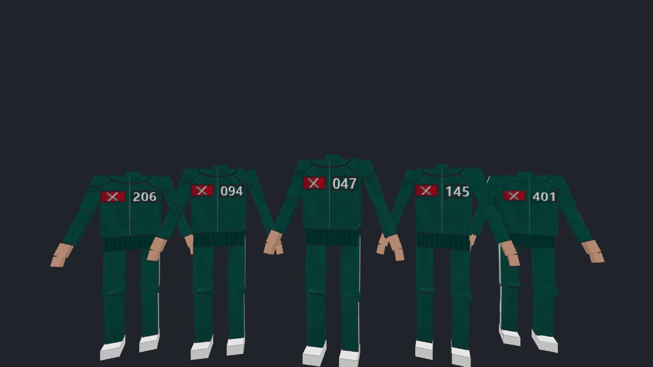 Squid game team cross