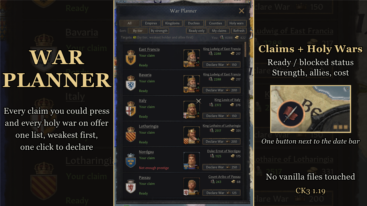 War Planner