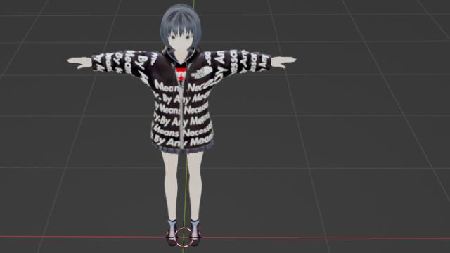 drip anime girl coach