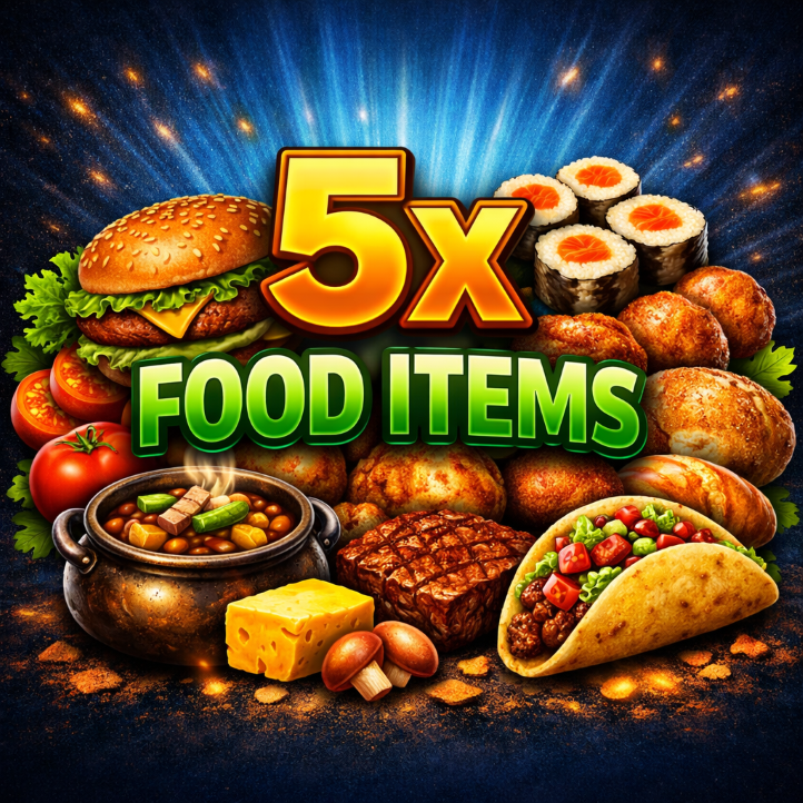 Food Items Crafting 5x - 1.0