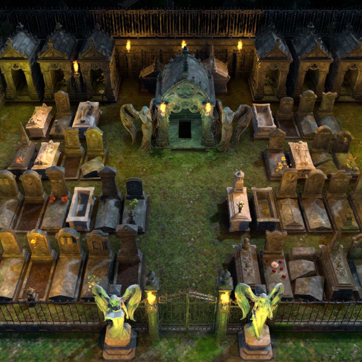Tomb of The Silent - multilevel cemetery