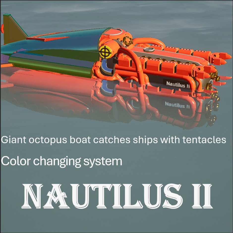 Giant Octopus ship sinks boats with tentacles