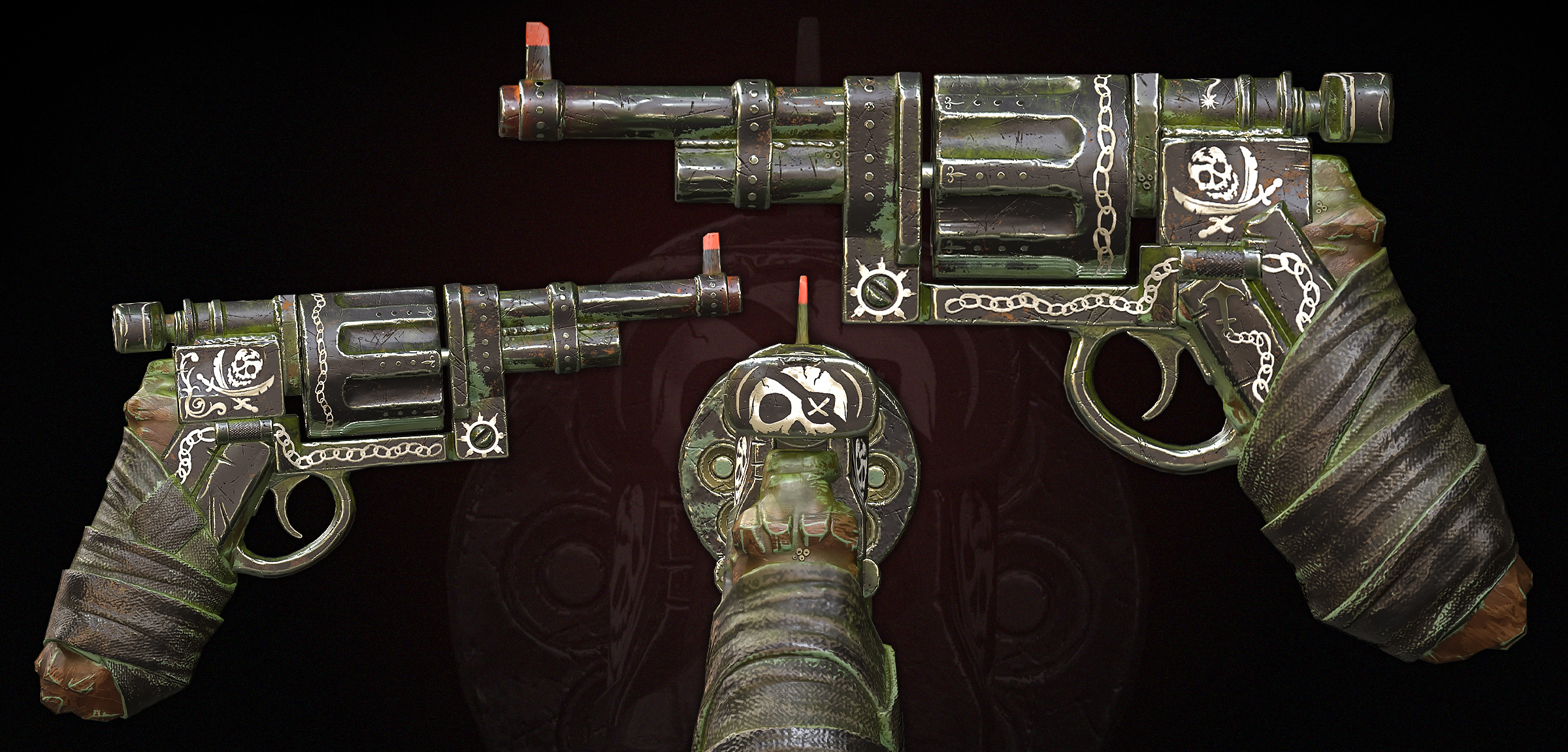 Old Pirate Revolver