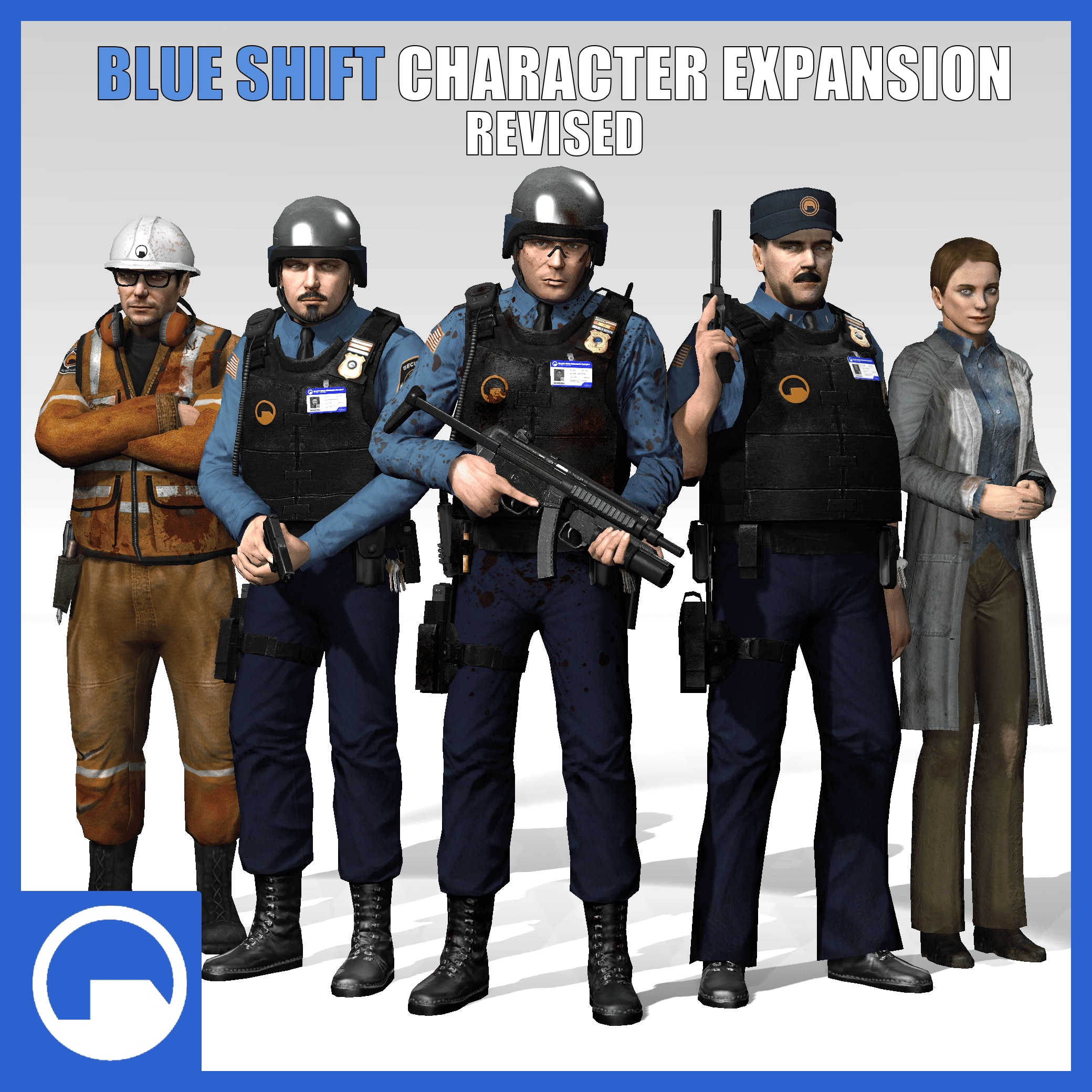 BSCER - Black Mesa : Blue Shift Character Expansion Revised