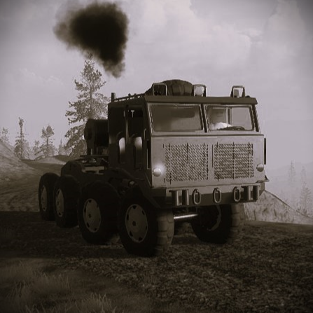 1943 Rampage EHD-349 Heavy Tractor - Single Tires