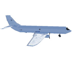Softbody AIR LINER Convair CV-580 KF aerospace (AIRCRAFT NOT MADE BY ME ONLY THE AIRLINE)