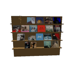 cd shelf jct