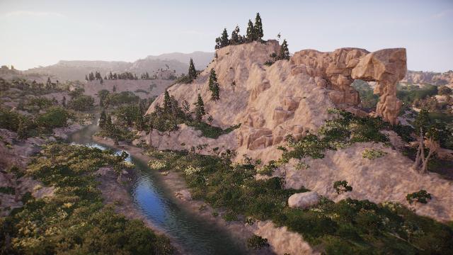 Sarnai Badlands Ecosystem - Unpopulated