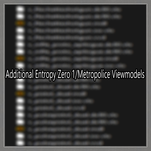 Additional EZ1/Metropolice Viewmodels