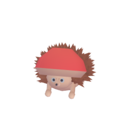 Hedgehog with Hat 3