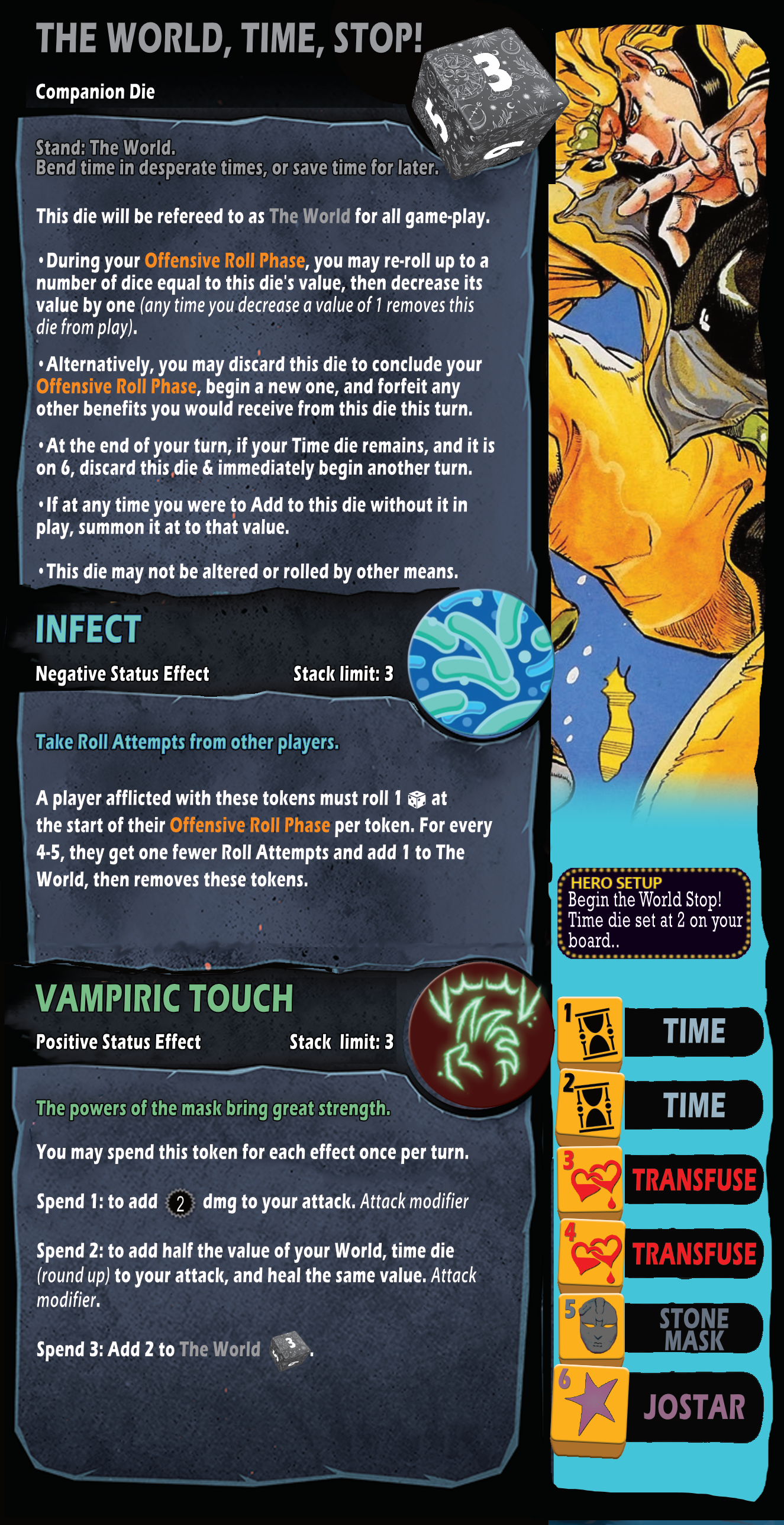 Dio Brando: Dice thron Homebrew, from Hullk: bran new untested