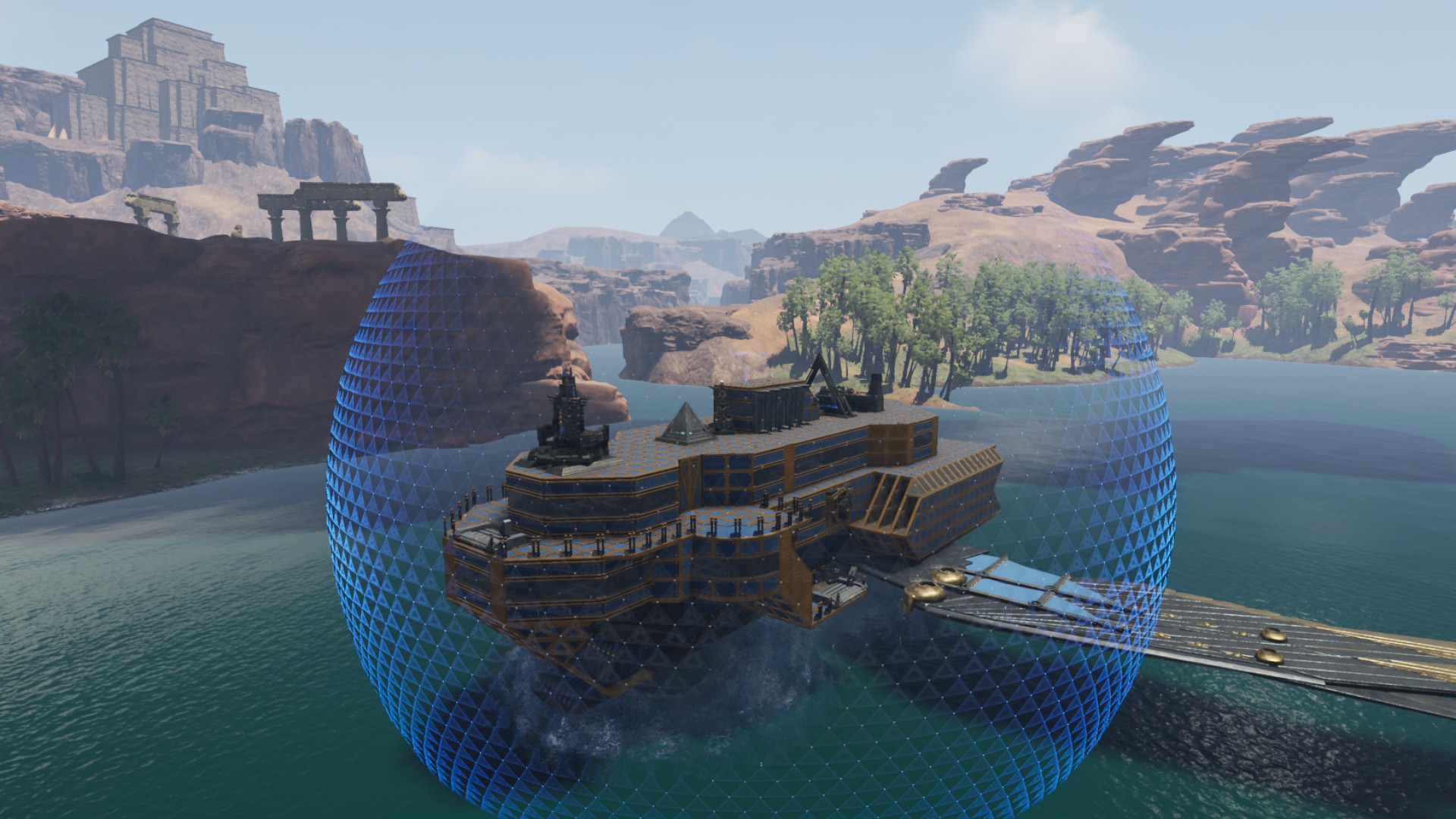 克劳瑞亚号飞空艇 – Soulmask Mod