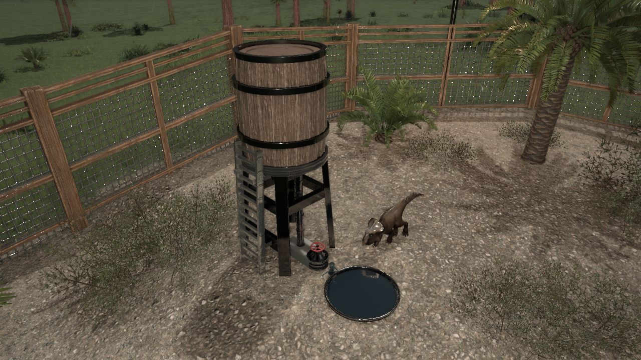 Mini Water Tower (Rustic)