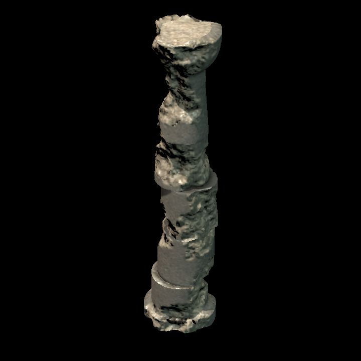 Columns damaged 2