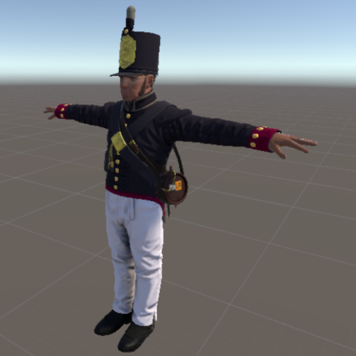 8thLR Flag Bearer