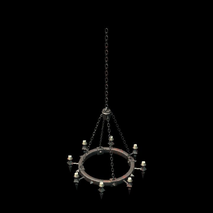 Iron Chandelier