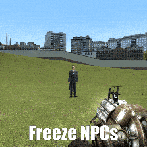 Physgun NPC Freeze