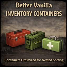 Better Vanilla Inventory Containers – Project Zomboid Mod