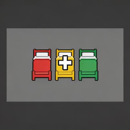分级护理医疗系统 医疗机制优化 Tiered Care Medical mod preview for RimWorld