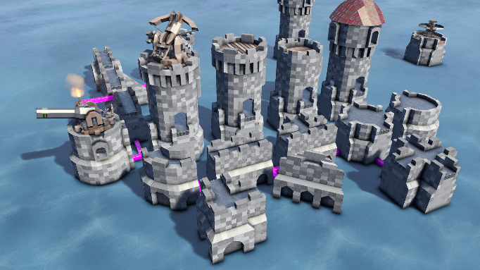 The Castle pack Cobblestone