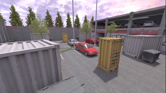 Parking lot [1vs1] AIM MAP – Counter-Strike 2 Mod