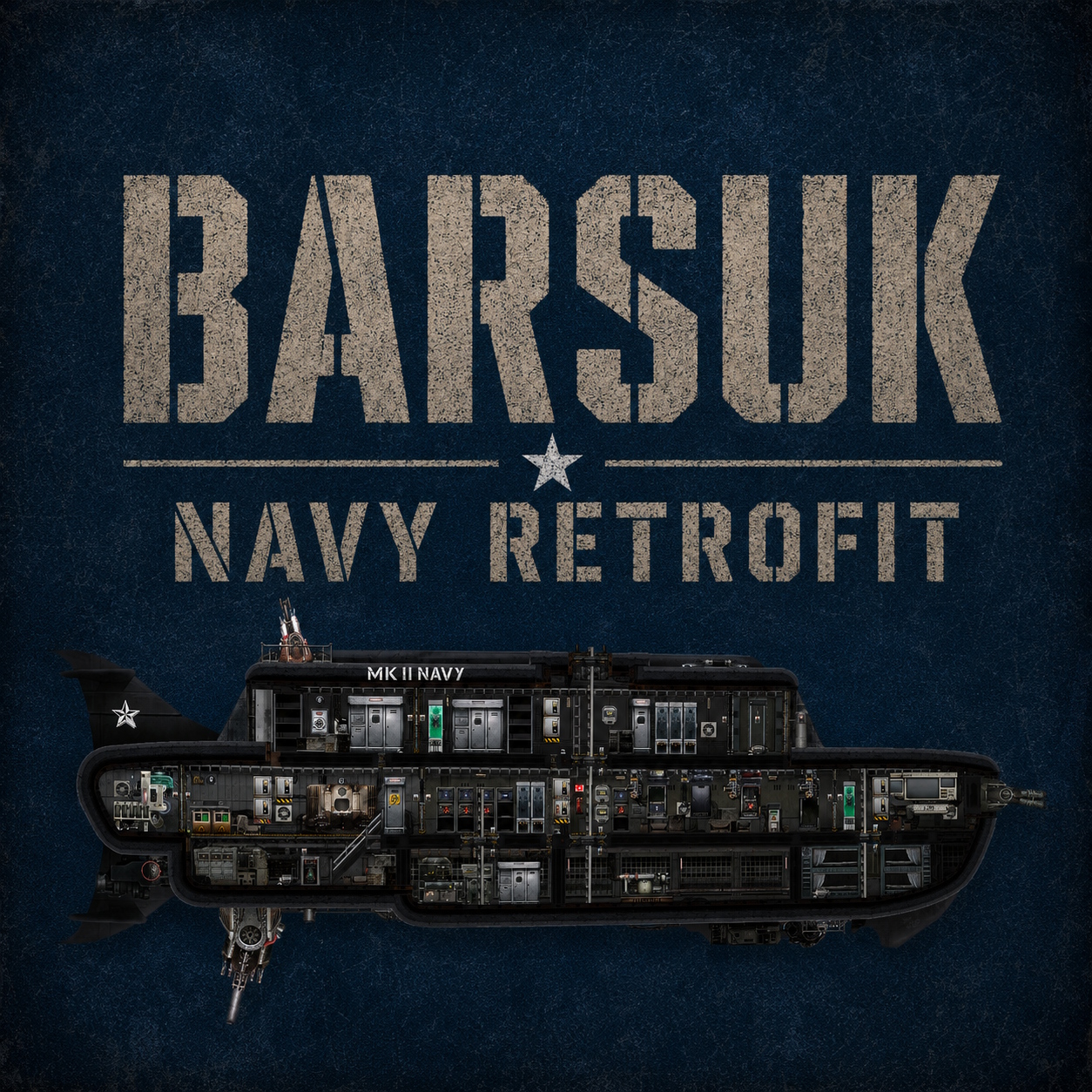 Barsuk MK2V1 Navy Retrofit – Barotrauma Mod
