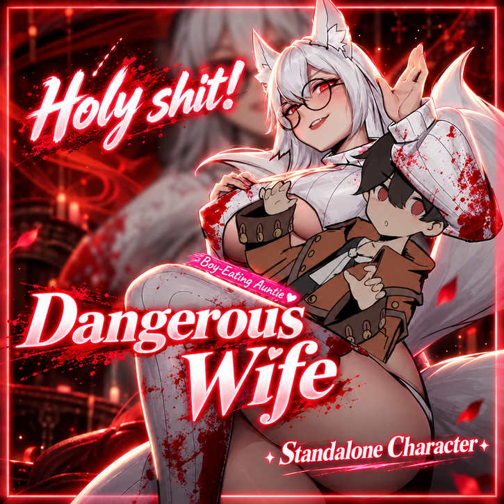 Holy shit! Dangerous housewife! preview