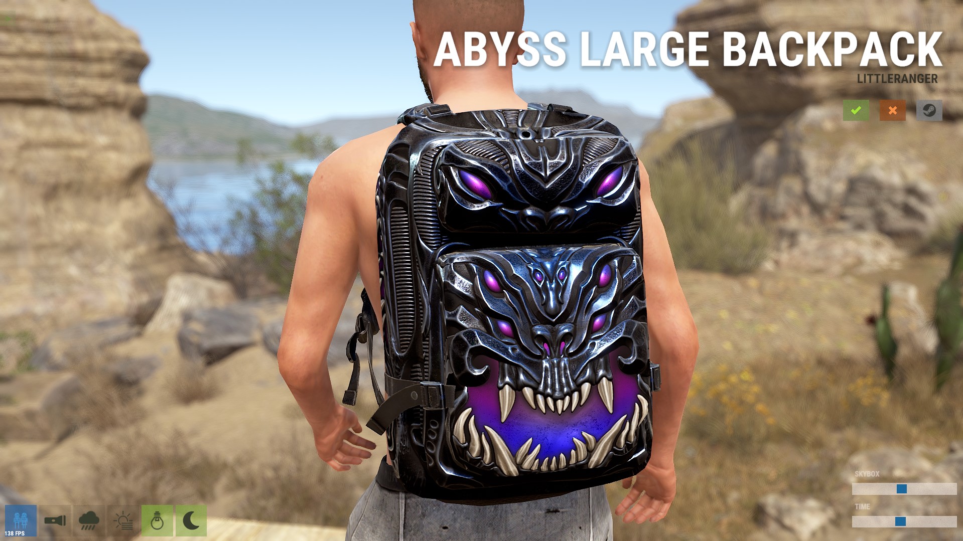 Abyss Large Backpack screenshot 1