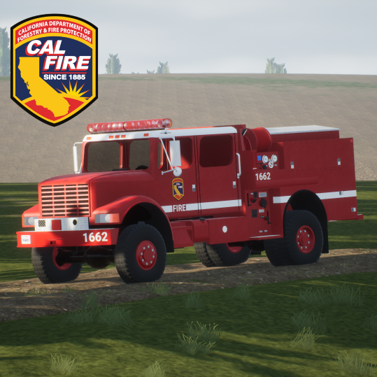Geostar G4500 | CAL FIRE | SCU | Engine 1662