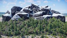 Montaña nevada 1