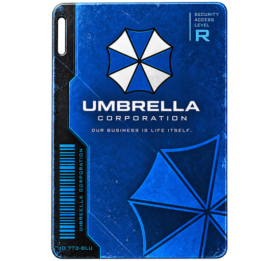 Umbrella Corporation - Blue Keycard