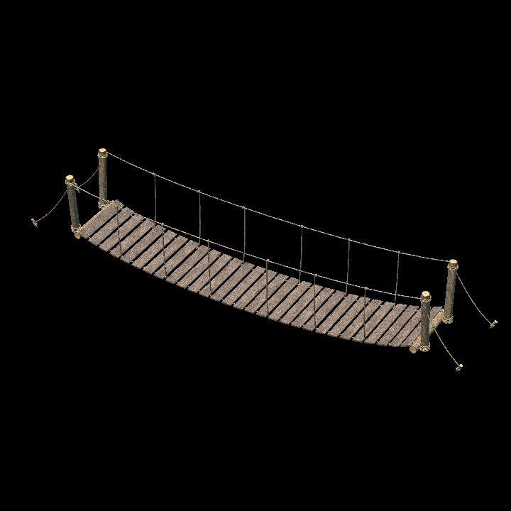 Rope bridge 35ft