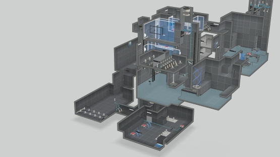 Cooperative test chamber 7 by Dzhi_Man