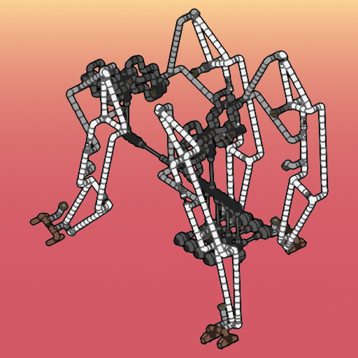 Four Legged Humanoid Walker