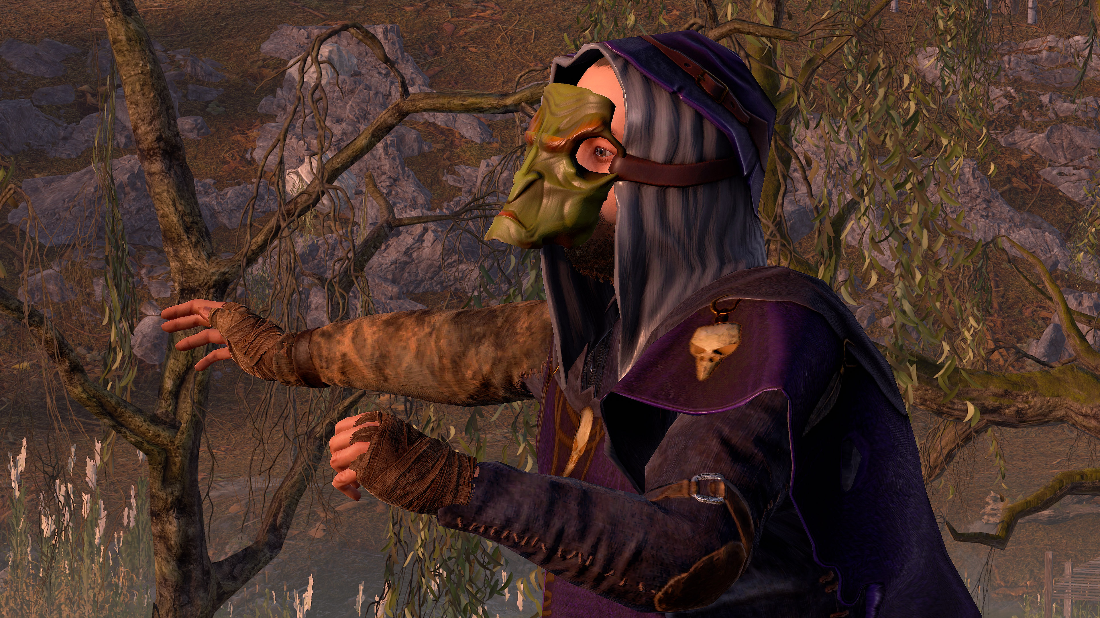 Witch Deer Skull Mask screenshot 1