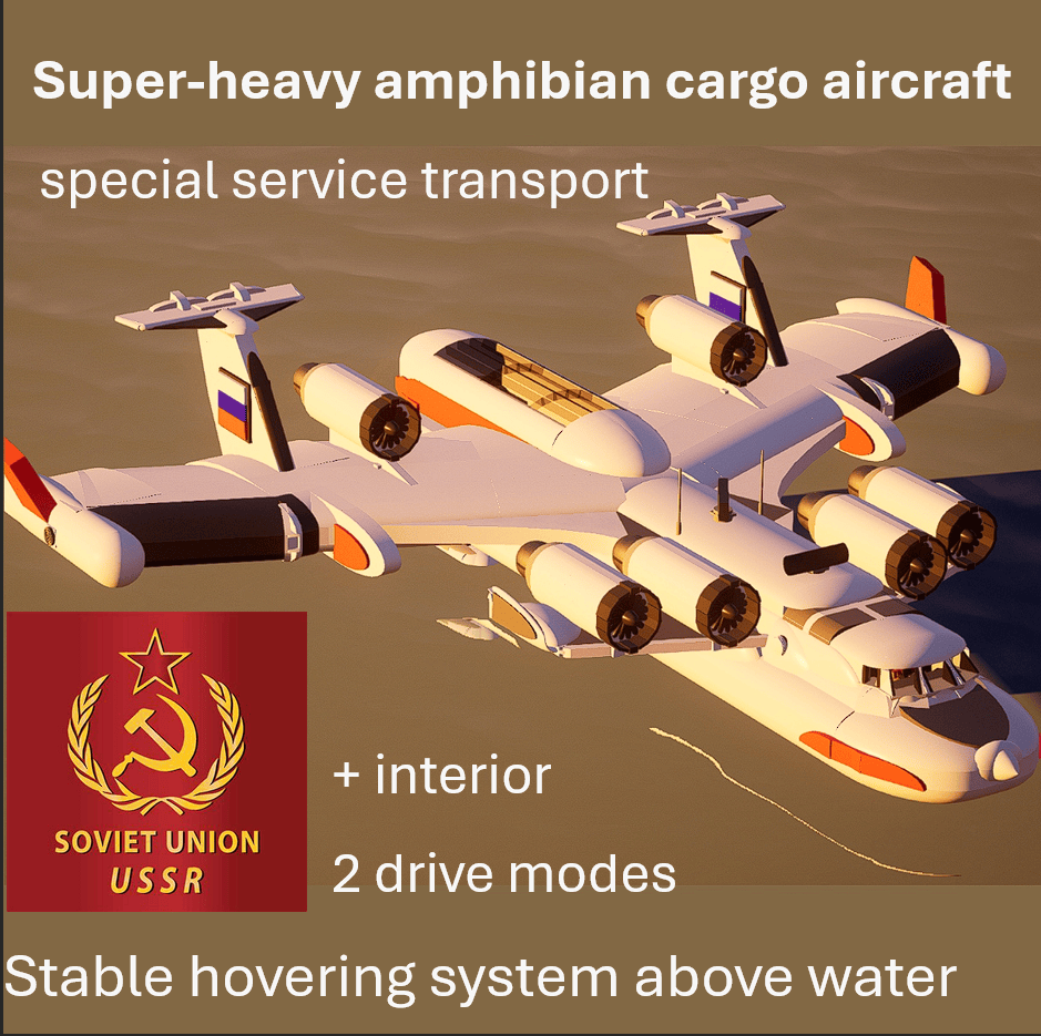Soviet Ecranoplan Neptune