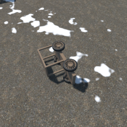 Napoleonic Props - Flipped Wagon