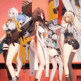 Up&Down Sexy dance - Dialyn Lucia Yidhari Yixuan YeShunguang, (Uniform, SlingBikini, Nude) preview