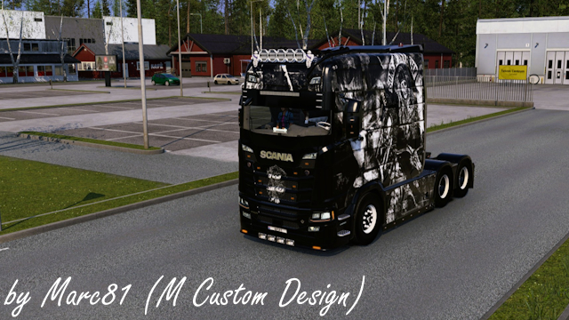 Scania S Longline by SKIMO Sons Of Anarchy Skin preview