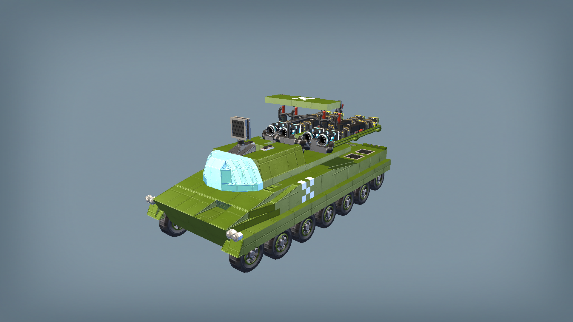 Self proppeled SAM system 04