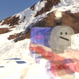 Updated Blocksworld Transperent Glass Thomas (NOT MY CREATION CREDITS TO THE OWNER)