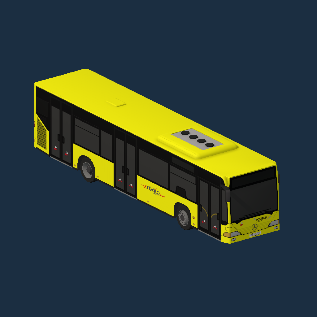 VVT Postbus MB O530 (3D) Grundlack V2 (Wagen 12073)