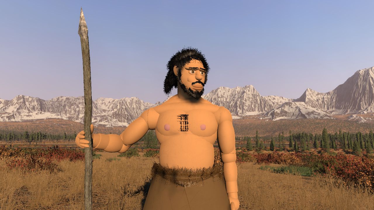 Neanderthal 1 (classic depiction)