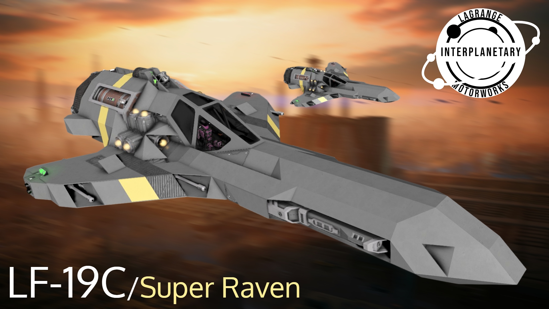 LIM LF-19C Super Raven | Survival-Ready Point Defense Fighter