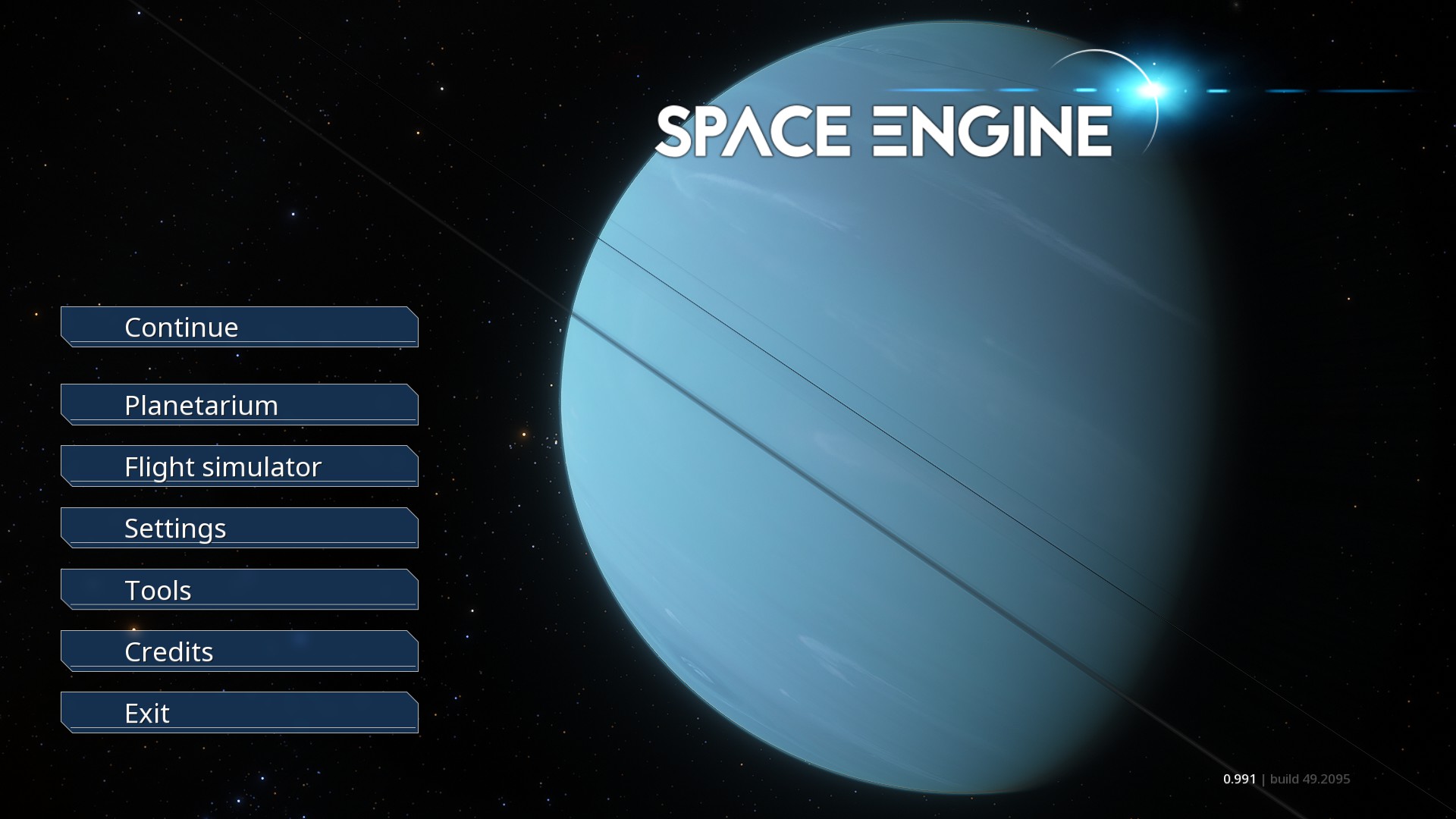 Neptune | Custom main menu scene